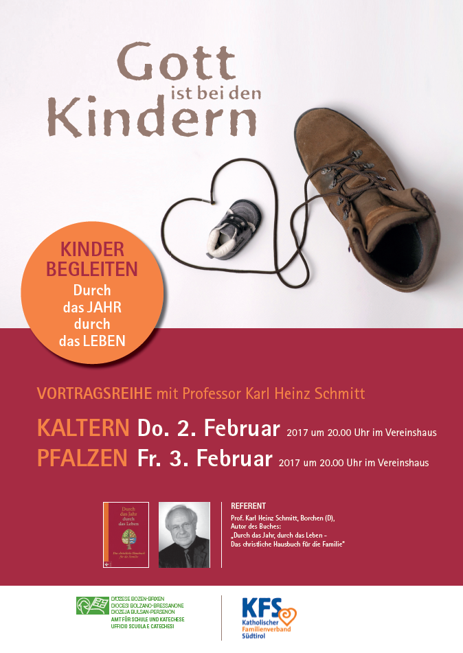 Flyer Gott ist bei den Kindern